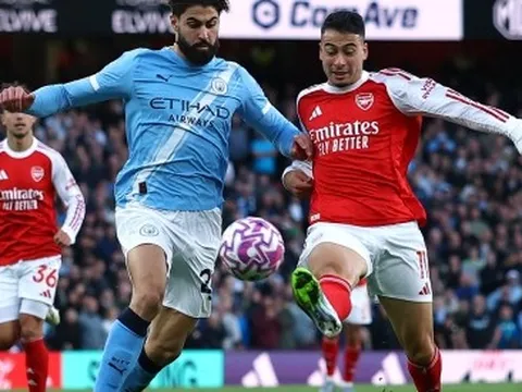 Kết quả giải Ngoại Hạng Anh: Ghi bàn phút 90+2, Arsenal thoát thua Man City