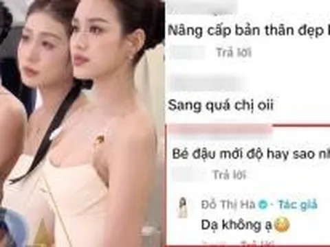 Vướng nghi vấn can thiệp 'dao kéo' nâng vòng 1, Hoa hậu Đỗ Thị Hà nói gì?