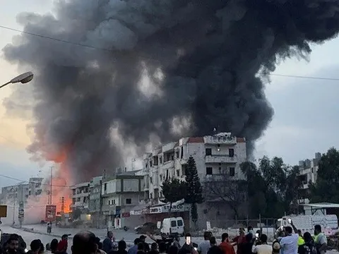 Israel tập kích tên lửa vào Lebanon