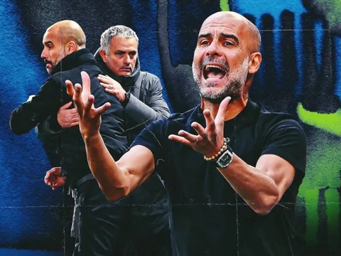 Phản ứng của HLV Pep Guardiola khi bị so sánh với Mourinho