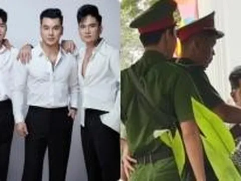 Ưng Hoàng Phúc xuất hiện tại trụ sở Công an TP.HCM