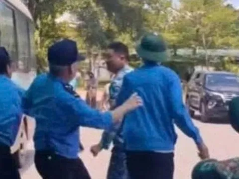 Khởi tố 3 bảo vệ đánh hội đồng người đi xe máy chở bệnh nhân trước sảnh bệnh viện