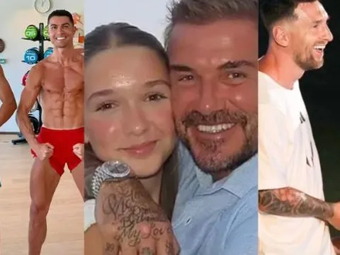 Top 5 "hot kid" nhà sao thể thao đình đám: Con trai Ronaldo, Messi mang "gen" vàng bóng đá, con của Beckham toàn thị phi!