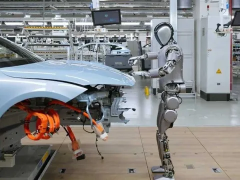 Trung Quốc lắp đặt nhiều robot nhà máy hơn tất cả các quốc gia khác cộng lại