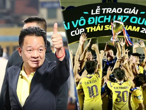 Hà Nội FC liên tiếp vô địch: Cái tâm, cái tầm của bầu Hiển!