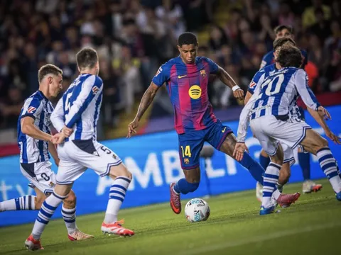 Rashford và Lamal tỏa sáng vai kiến tạo, Barcelona soán đỉnh bảng La Liga