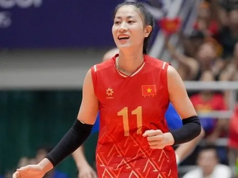 Tuyển thủ bóng chuyền nữ Việt Nam được thăng quân hàm Đại úy