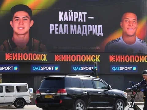 Thành phố vùng cận đông xa xôi Almaty phấn khích như thế nào khi tiếp đón Real