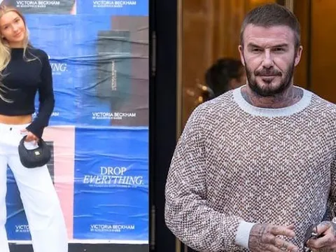 Harper Beckham giản dị xuống phố vẫn toát lên khí chất tiểu thư, "ông chú" David Beckham diện áo hồng đi tìm vợ - Victoria