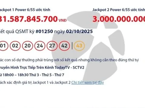 Vietlott tiếp tục tìm được vé số trúng Jackpot 2 tiền tỷ