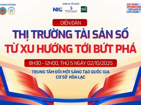 Diễn đàn tài sản số 2025: Tháo gỡ điểm nghẽn, thúc đẩy bứt phá