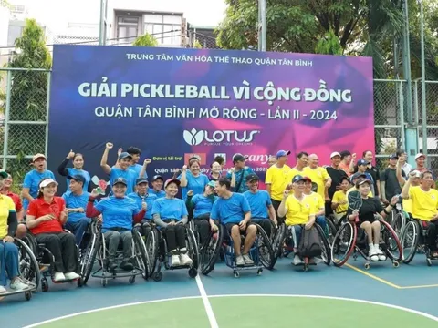 Truyền lửa đam mê pickleball cho người khuyết tật