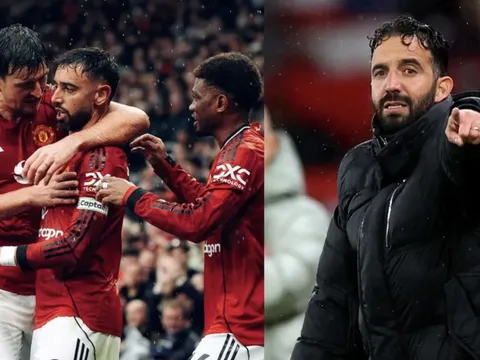 Ruben Amorim bên bờ vực bị Man United sa thải