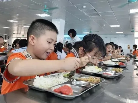 Hà Nội lập đoàn kiểm tra đột xuất bữa ăn bán trú học sinh sau ồn ào rau 'phù phép'