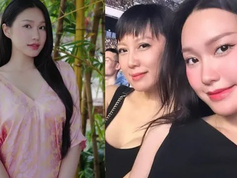 Doãn Hải My - vợ Văn Hậu xinh quá, nhìn sang "mẹ ngoại" U50 thì biết gen đỉnh cỡ nào