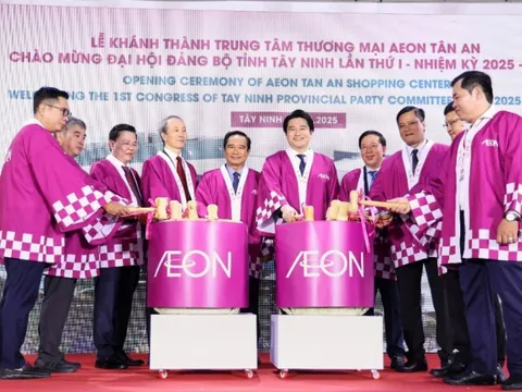 AEON khai trương TTTM Tân An, tăng tốc mở rộng với mô hình quy mô vừa
