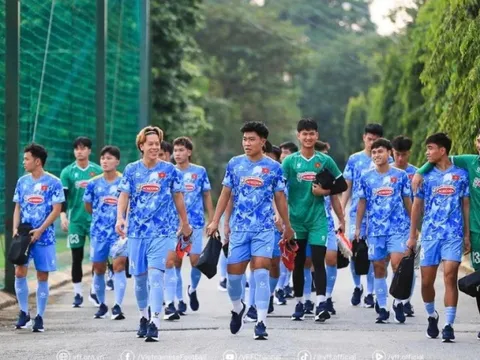 U23 Việt Nam đấu giao hữu với U23 Qatar tại UAE