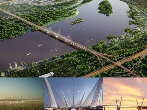 Chính thức: Hà Nội khởi công cây cầu hơn 7.300 tỷ bắc qua sông Hồng, dự kiến hoàn thành năm 2027