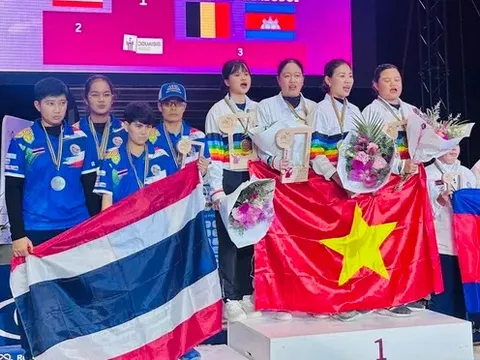 Tuyển Việt Nam thắng áp đảo Thái Lan, xuất sắc lên ngôi vô địch thế giới