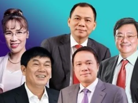 Tầm vóc 5 doanh nhân Việt Nam nổi tiếng, thường xuyên được Forbes nhắc tên