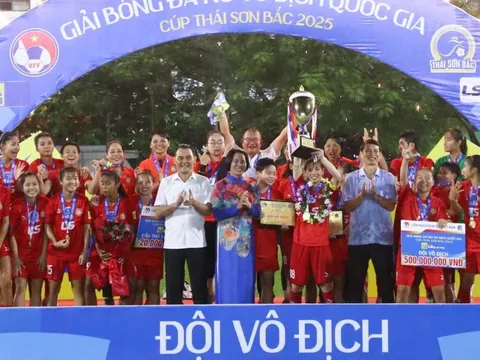 TP HCM viết tiếp lịch sử khi vô địch giải bóng đá nữ quốc gia