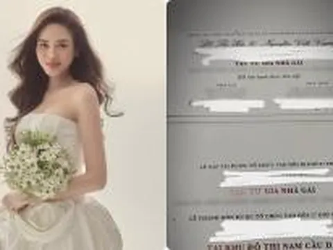 Lộ thiệp cưới, Hoa hậu Đỗ Thị Hà sắp kết hôn với thiếu gia Quảng Trị, chuẩn bị làm dâu hào môn?