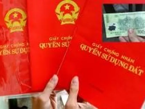 Từ bây giờ, có 3 trường hợp chỉ mất 100 nghìn đồng khi làm Sổ đỏ, là ai?