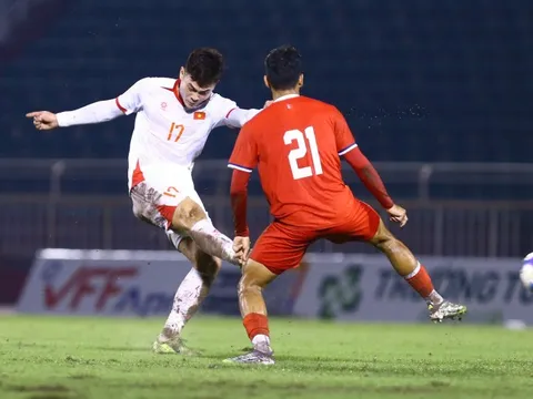 Tuyển Việt Nam thắng sít sao tuyển Nepal 1-0
