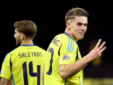 Tiền đạo Arsenal Gyokeres mang hy vọng World Cup cho Thụy Điển