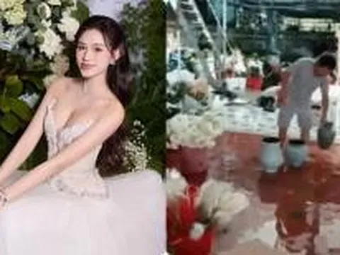Đám cưới Hoa hậu Đỗ Hà và chồng thiếu gia: Nhà gái đã dựng rạp, có 1 điểm lạ chưa từng thấy
