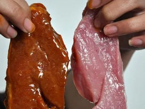 5 dấu hiệu cảnh báo thịt bò giả