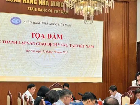 Chiều 15/10, Ngân hàng Nhà nước thông tin về lập sàn giao dịch vàng, từng bước huy động nguồn vàng trong dân