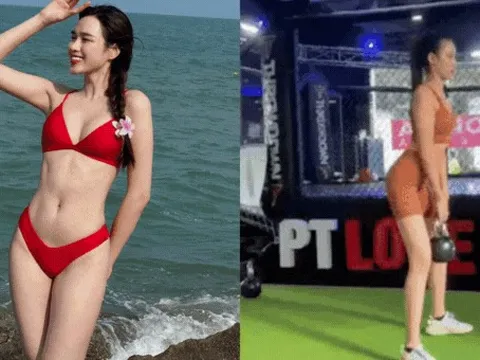 "Dâu hào môn" Đỗ Hà tập gì mà body lúc nào cũng nuột nà chuẩn "hoa hậu"?