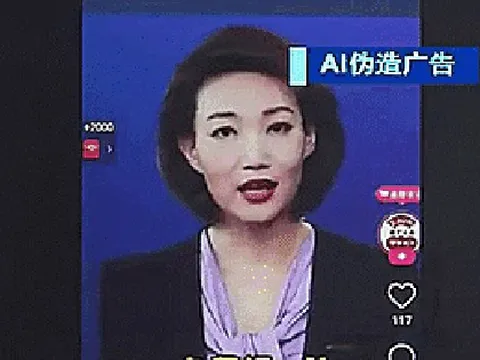 Dùng AI “mạo danh” MC đài truyền hình quốc gia, công ty Trung Quốc bị phạt nặng
