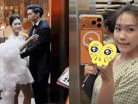 Doãn Hải My "lên đồ" chuẩn tiểu thư sang hết nấc, để mặt mộc vẫn cực xinh, netizen tấm tắc: Văn Hậu số hưởng!