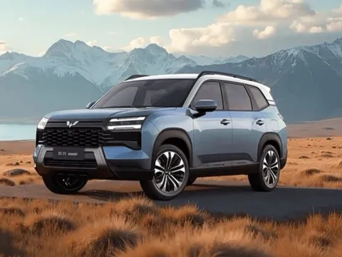 Mẫu SUV của Wuling lộ diện trước ngày ra mắt: Đủ ba tùy chọn xăng, hybrid và thuần điện, 1 lần sạc đi 500 km