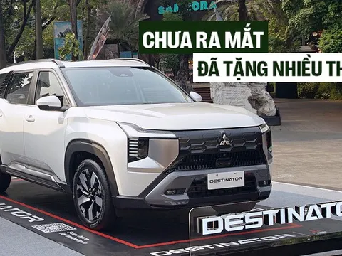 Mitsubishi Destinator chốt ra mắt Việt Nam cuối năm kèm thông tin ‘hot’: Khuyến mãi hàng chục triệu đồng, máy turbo, có chế độ lái đặc biệt