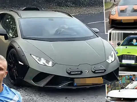 Erling Haaland tậu “siêu bò” Lamborghini xanh lục hiếm, bổ sung vào BST siêu xe trăm tỷ
