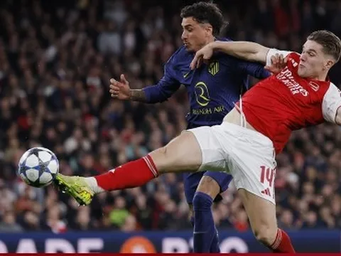 Gyokeres ghi cú đúp, Arsenal vùi dập Atletico Madrid trong 15 phút
