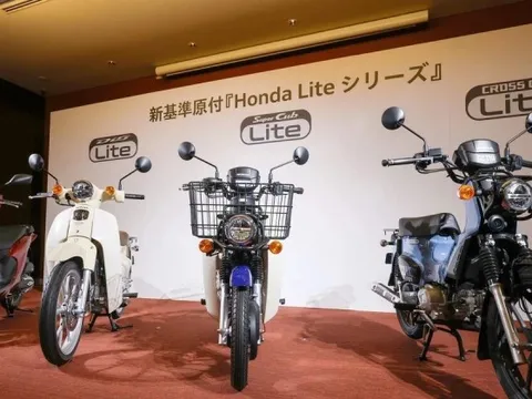 Honda ra mắt dàn xe máy mới kế nhiệm dòng Cub huyền thoại