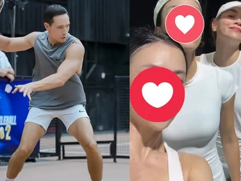 Gặp Hồ Ngọc Hà đi chơi pickleball với Kim Lý