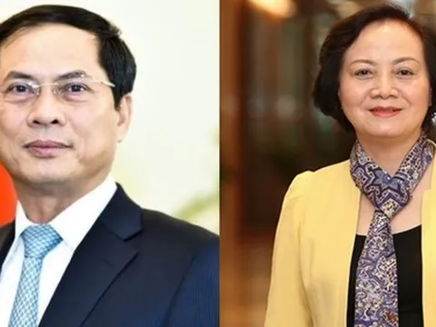 Miễn nhiệm Bộ trưởng Bộ Ngoại giao Bùi Thanh Sơn và Bộ trưởng Bộ Nội vụ Phạm Thị Thanh Trà