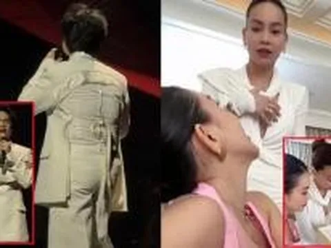 Sao Việt 25/10: Hà Anh Tuấn diện trang phục biểu diễn gây bão mạng; Hồ Ngọc Hà mặc váy xẻ sâu hoắm, phải lấy tay che vòng một