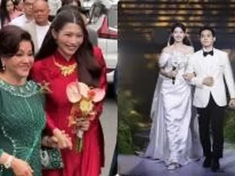 Mẹ chồng Á hậu Quỳnh Châu: Doanh nhân giàu sụ, gia thế khủng