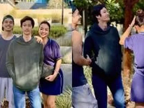 Con trai Quang Dũng và Jennifer Phạm cao 1,9m, sở hữu ngoại hình chuẩn soái ca ở tuổi 17