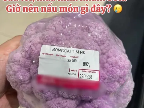 Xôn xao cây súp lơ giá 320.000 đồng ở TP.HCM