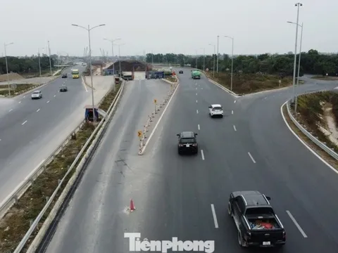 Bắt đầu phân luồng cao tốc Cầu Giẽ - Ninh Bình, lái xe cần lưu ý gì?