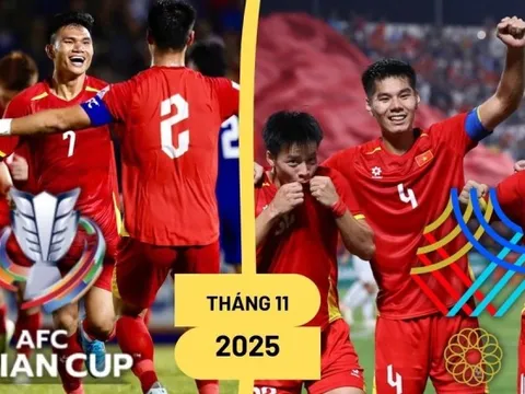 Đội tuyển Việt Nam và U22 Việt Nam hội quân tháng 11, tăng tốc chuẩn bị cho Asian Cup và SEA Games 33