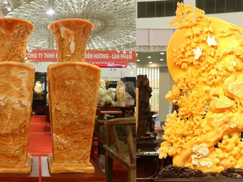 Những siêu phẩm đá quý tiền tỷ ở Hội chợ Mùa thu lần thứ nhất 2025