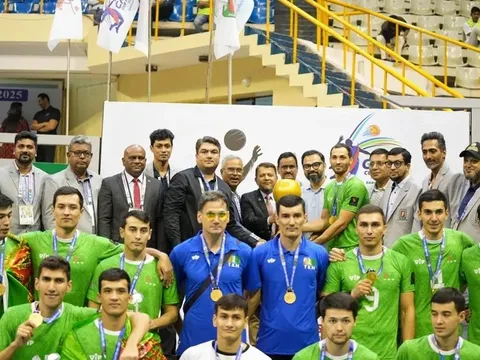 Turkmenistan vươn lên đỉnh cao của bóng chuyền nam Trung Á